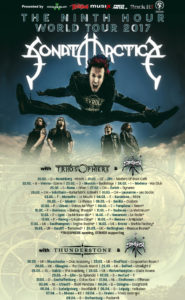 Sonata Arctica - Tour 2017 (Flyer)