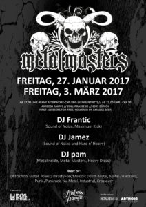 Metal Masters Vol VIII - Amboss Rampe Zürich 2017 (Flyer)