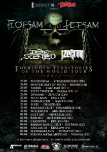 Flotsam And Jetsam - Dynamo Zürich 2017 (Flyer)