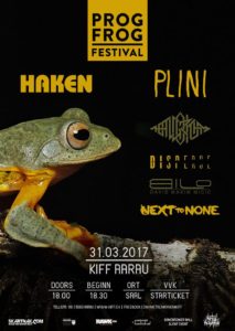 Haken - Kiff Aarau 2017 (Flyer)