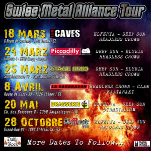 Swiss Metal Alliance Tour 2017