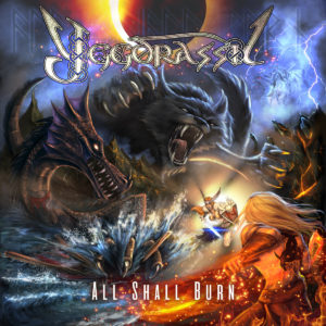 YGGDRASSIL – All Shall Burn (CD Cover Artwork)