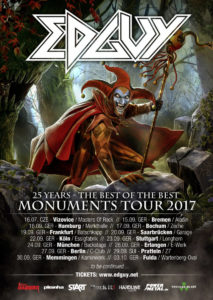 Edguy - Z7 Pratteln 2017 (Flyer)