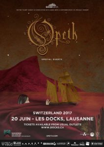 Opeth - Les Docks 2017 (Flyer)