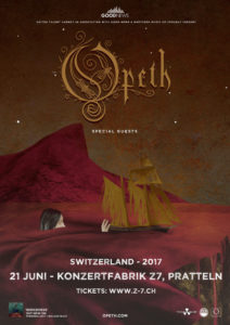 Opeth - Z7 Pratteln 2017 (Flyer)