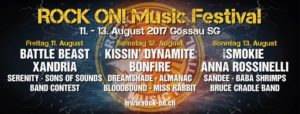 ROCK ON! Music Festival 2017