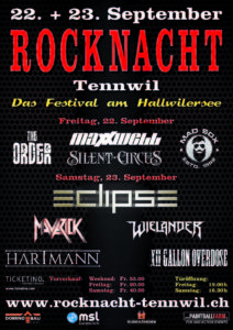 Rocknacht Tennwil 2017 (Plakat)