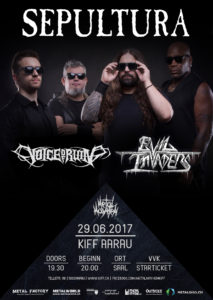 Sepultura - KiFF-Aarau 2017 (Flyer)