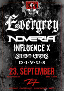 Eleven Rock - Evergrey - Z7 Pratteln 2017 (Flyer)