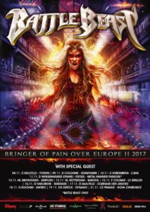 Battle Beast - Tour 2017 (E-Flyer)