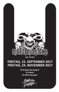 Metal Masters Vol. IX & X 2017 (Flyer)