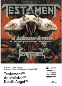 Testament - FriSon 2017 (Flyer)