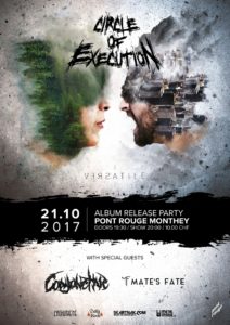 Circle Of Execution - Pont Rouge Monthey 2017 (Flyer)