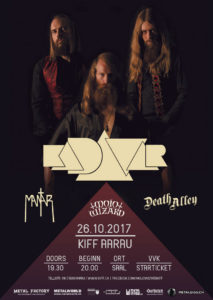 Kadavar - KiFF Aarau 2017 (Flyer)