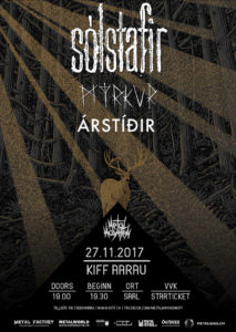 Solstafir - KiFF Aarau 2017 (Flyer)