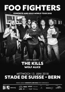 Foo Fighters - Stade de Suisse 2018 (Flyer)