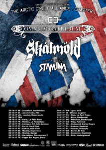 Omnium Gatherum - Tour 2017 - Flyer