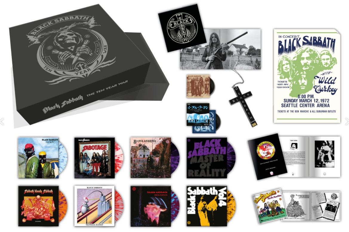 Black Sabbath Deluxe Box Set The Ten Year War auf dem Metal Web