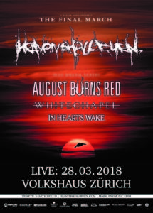 Heaven Shall Burn - Volkshaus Zürich 2018