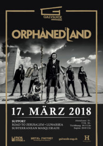 Orphaned Land - Galvanik Zug 2018