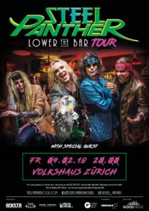 Steel Panther - Volkshaus Zürich 2018