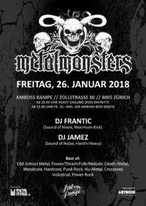 Metal Monsters XI - Amboss Rampe Zürich 2018