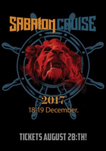 Sabaton Cruise 2017