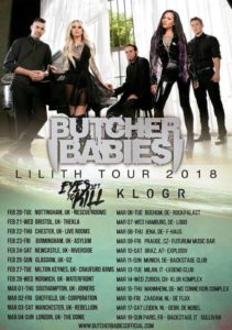 Butcher Babies - Tour Europe 2018