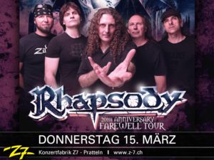 Rhapsody - Z7 Pratteln 2018