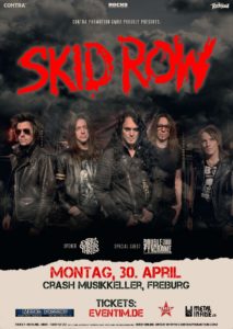 Skid Row - Crash Musikkeller Freiburg (D) 2018