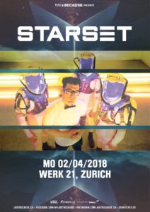 Starset - Werk 21 Zürich 2018 (Flyer)