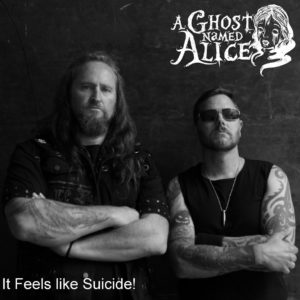 A Ghost Named Alice – It Feels Like Suicide (CD Cover Artwork)