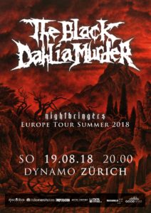The Black Dahlia Murder - Dynamo Zürich 2018