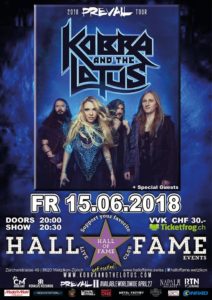 Kobra And The Lotus - Hall of Fame 2018