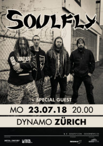 Soulfly - Dynamo Zürich 2018