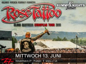 Z7 Summer Nights Open Air 2018 - Rose Tattoo