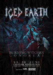 Iced Earth - Gaswerk Winterthur 2018