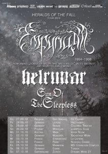Empyrium, Helrunar und Sun Of The Sleepless - Dynamo Werk 21 Zürich 2018