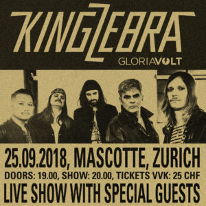 King Zebra - Mascotte Zürich 2018