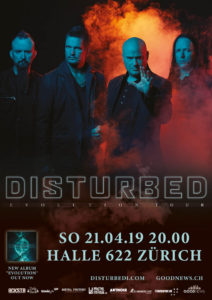 Disturbed - Halle 622 Zürich 2019