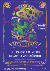 Mastodon - Komplex 457 Zürich 2019