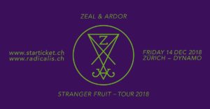 Zeal & Ardor - Dynamo Zürich 2018