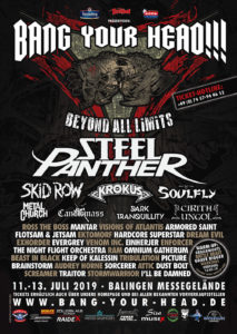 Bang Your Head 2019 (Flyer)