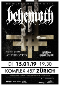 Behemoth - Komplex 457 Zürich 2019