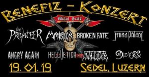 Metal Scar Benefiz Festival 2019 - Sedel Luzern