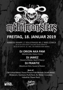 Metal Monsters Vol. XV - Amboss Rampe - 18. Januar 2019