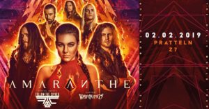 Amaranthe - Z7 Pratteln 2019 (Flyer)