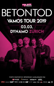 Betontod - Dynamo Zürich 2019 (Flyer)