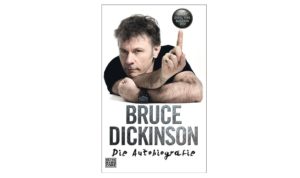 Bruce Dickinson - What does this button do - Autobiographie (Buch Cover Artwork).