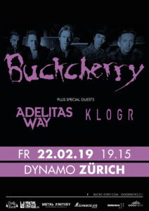 Buckcherry - Dynamo Zürich 2019